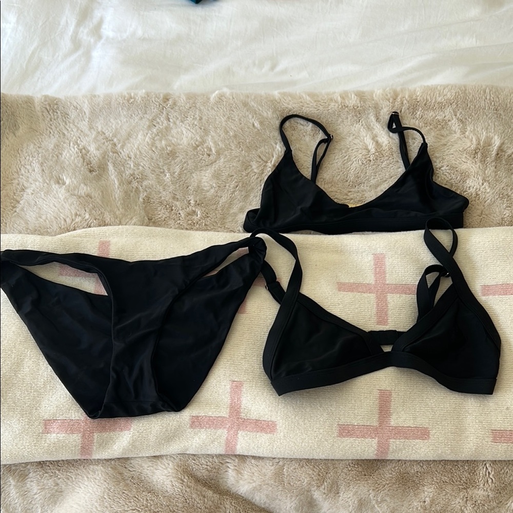 KULANI Black Bikini Set package